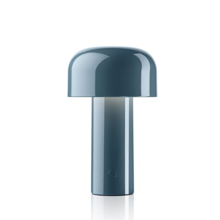 Bellhop batteri bordlampe (LED), grå-blå fra Flos