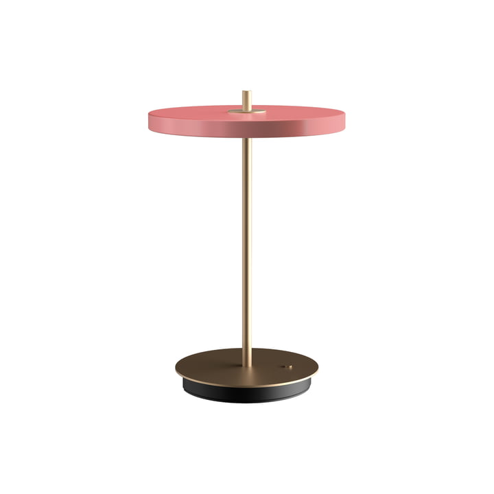 Asteria Move LED bordlampe H 30,6 cm fra Umage i rose