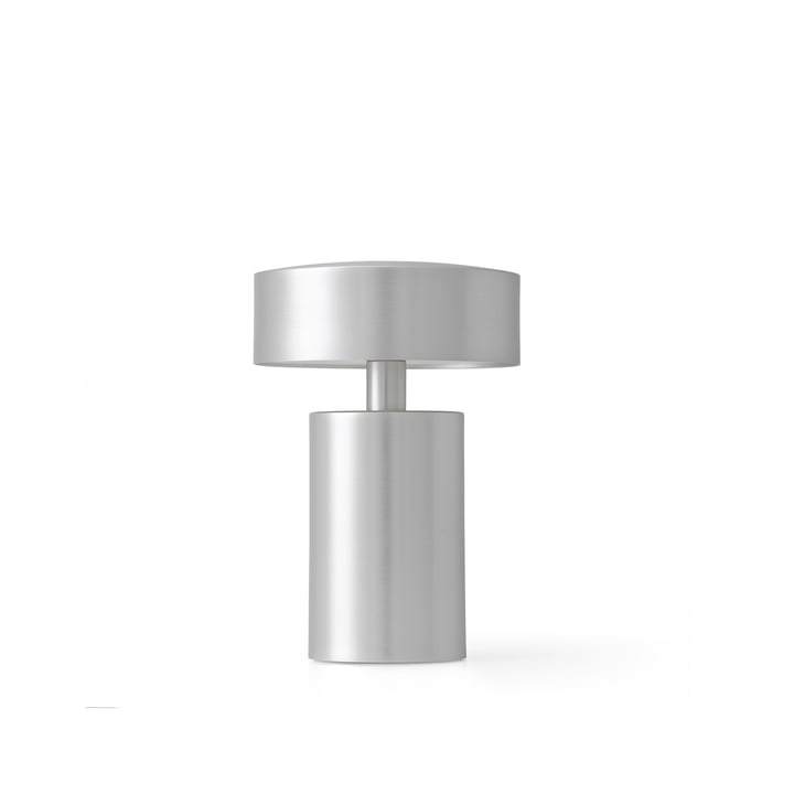 Column batterilampe, Ø 10 cm, aluminium fra Menu