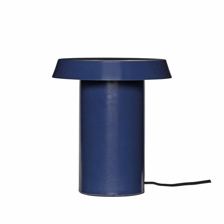 Keen bordlampe, Ø 20 cm, mørkeblå fra Hübsch Interior