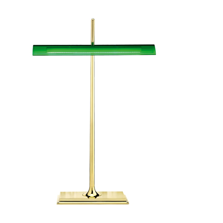 Flos - Goldman bordlampe, messing, grøn