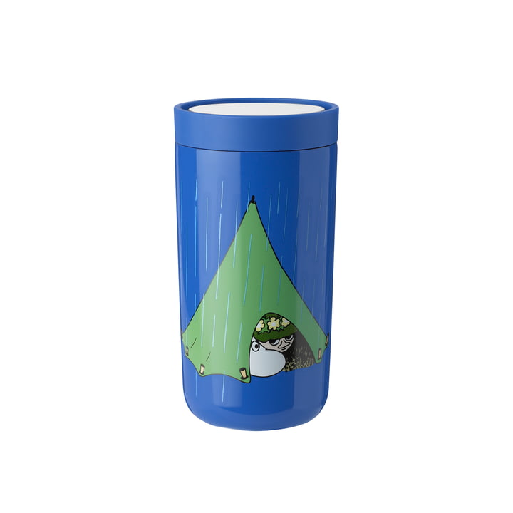 To Go Click termokrus 0,2L, mumin camping /pulverlakeret/dobbeltvægget/H 14cm/Ø 7,5cm fra Stelton