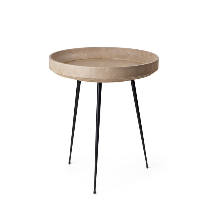 Mater - Bowl Table medium, Ø 46 x H 52 cm, let (Coffee Waste Edition)