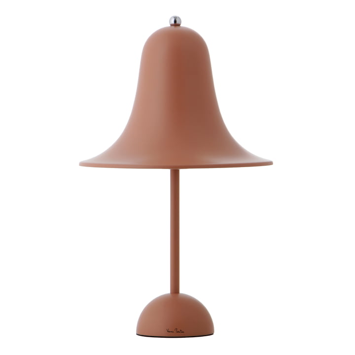 Pantop bordlampe Ø 23 cm fra Verpan i terracotta
