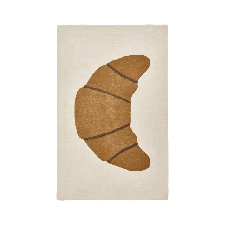 Croissant børnetæppe fra OYOY i brun