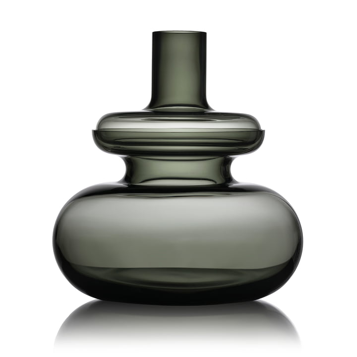 Inu Vase, Ø 3 1. X 33 cm, smoked grey fra Zone Denmark
