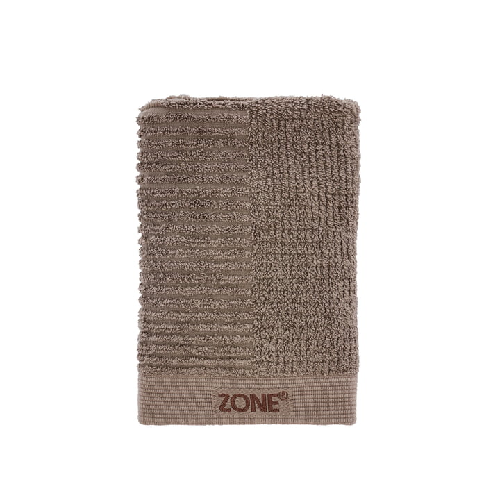 Classic gæstehåndklæde, 50 x 70 cm, taupe fra Zone Denmark