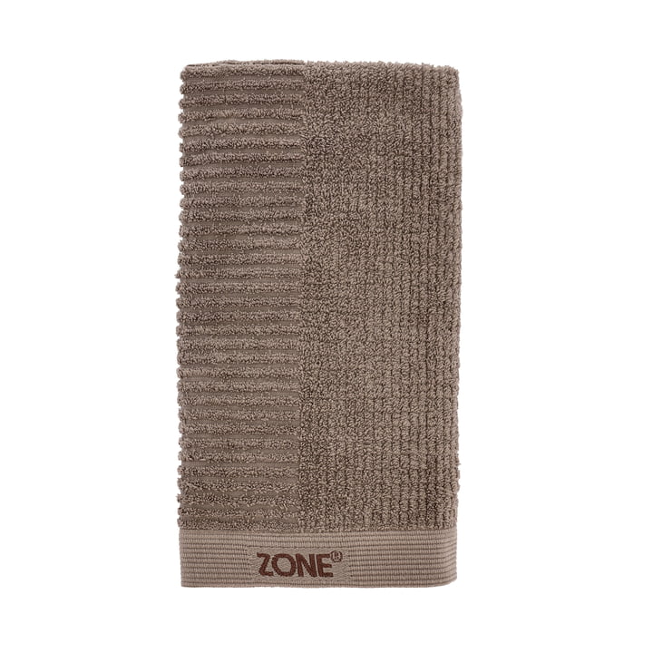 Classic håndklæde, 100 x 50 cm, taupe fra Zone Denmark