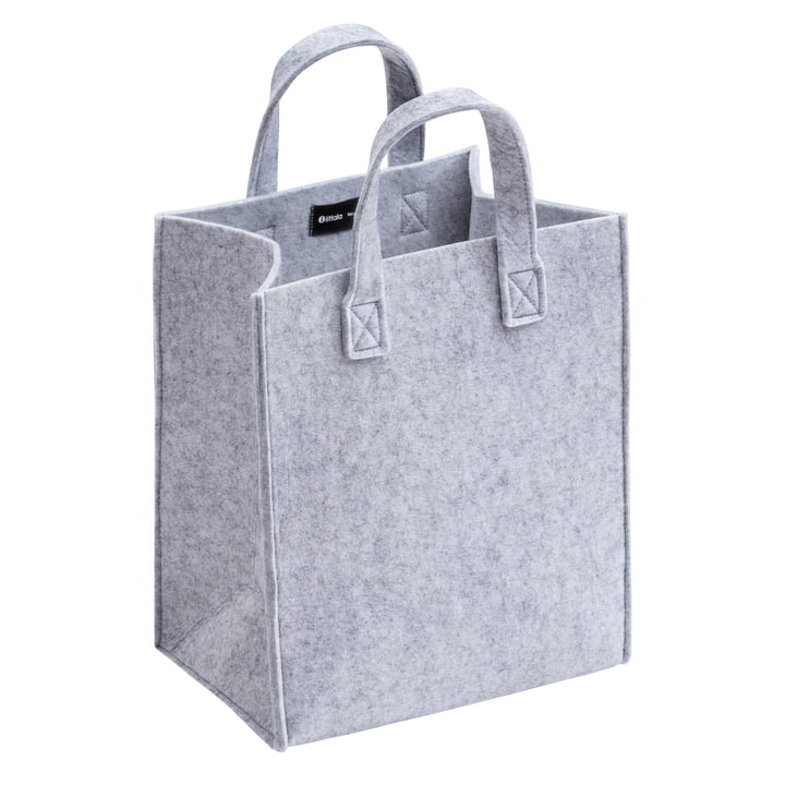 Meno taske, 300 x 200 x 350 mm, grå (genanvendt) fra Iittala