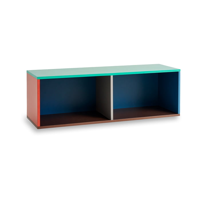 Colour Cabinet M, 120 x 39 cm, flerfarvet af Hay