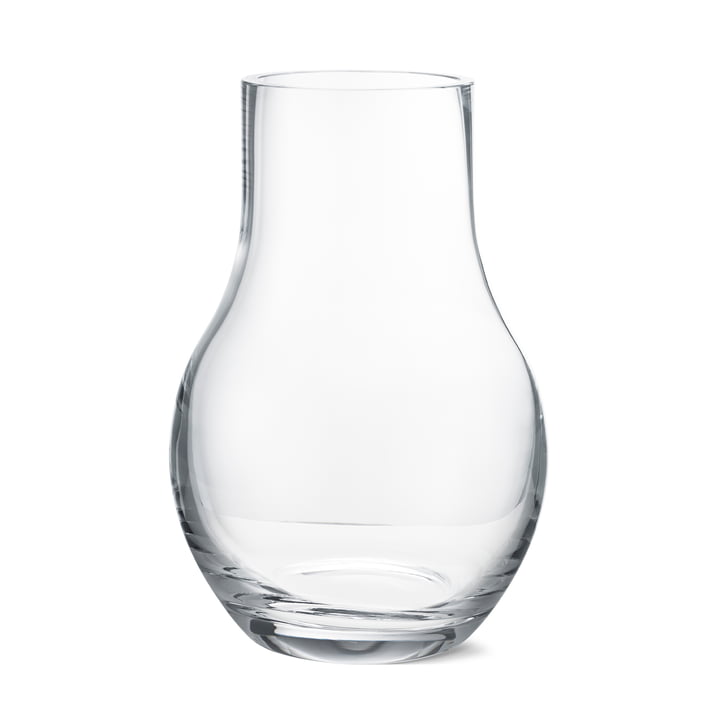 Cafu Vase Glas, M, Klar af Georg Jensen