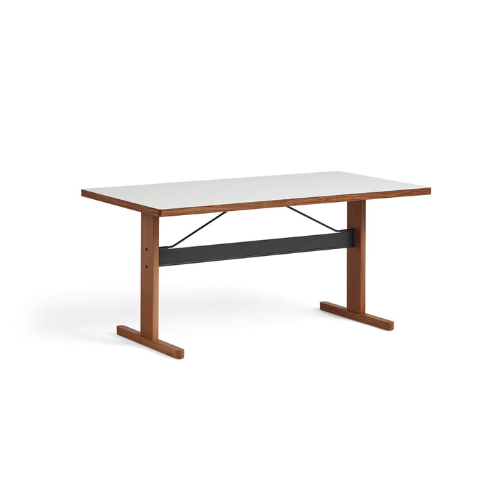 Passerelle spisebord, 160 x 74 cm, valnød/ dusty grey fra Hay
