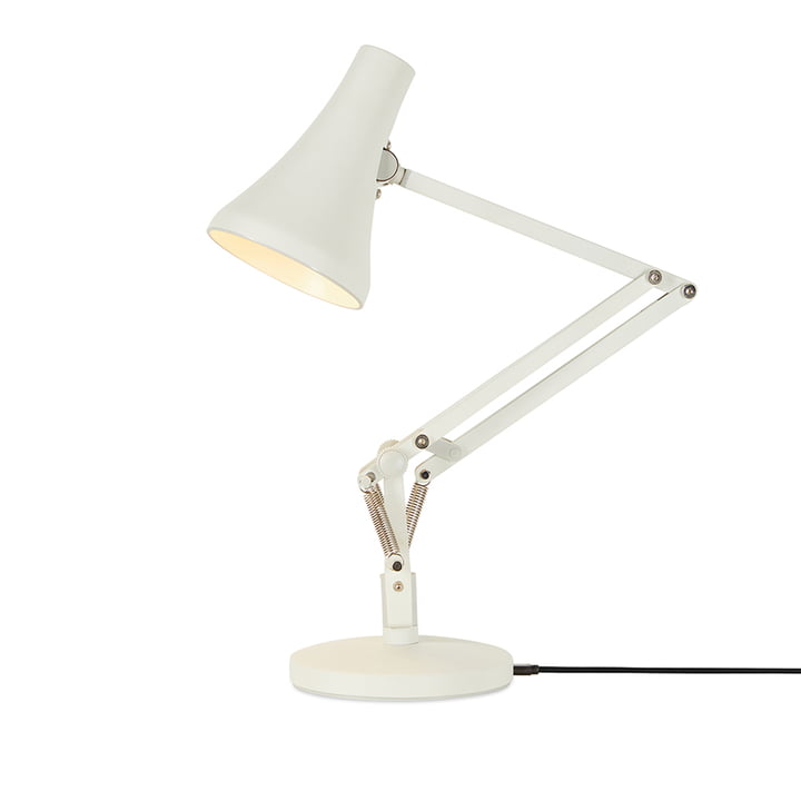 90 Mini Mini LED bordlampe fra Anglepoise i farven jasmine white