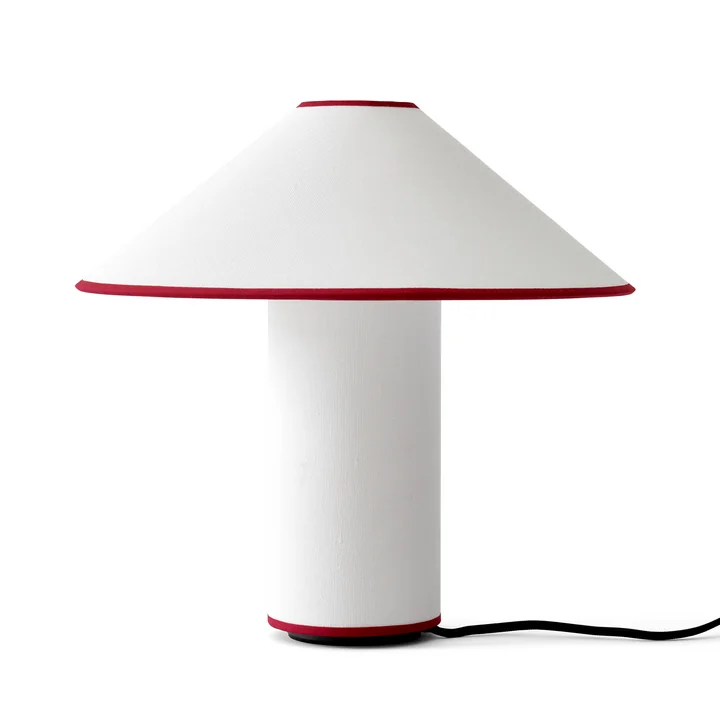 Colette ATD6 bordlampe, merlot / hvid by & Tradition