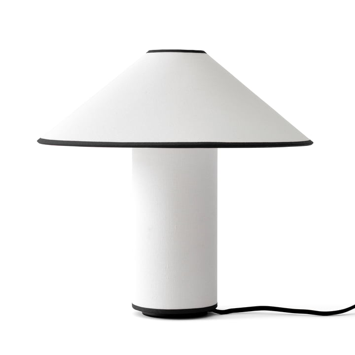 Colette ATD6 bordlampe, sort/hvid fra & Tradition