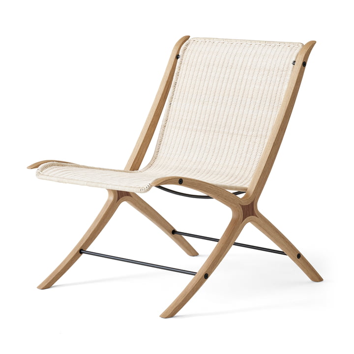 X HM10 Lounge Chair, lakeret eg fra & Tradition