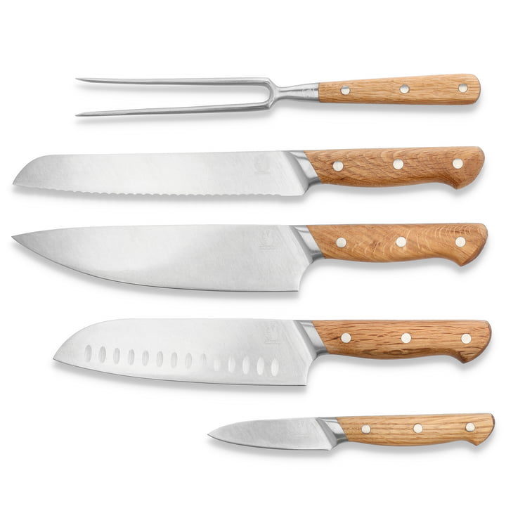 Foresta knivsæt (5 stk) fra Morsø