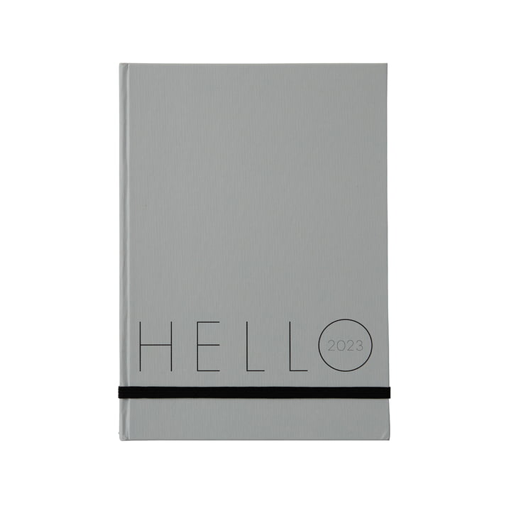Kalender 2023, cool grey fra Design Letters