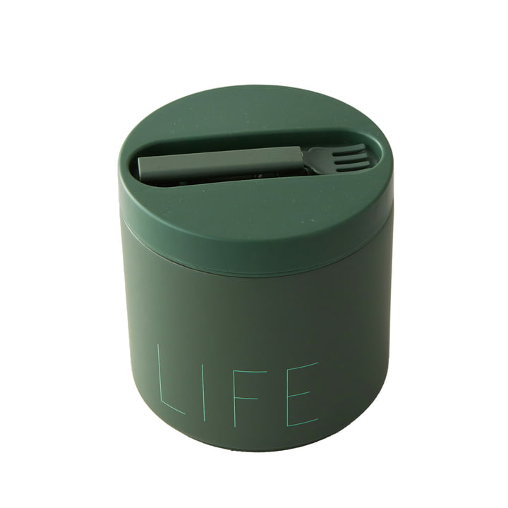 Travel Life Thermo Lunch Box stor, Life / myrtle fra Design Letters