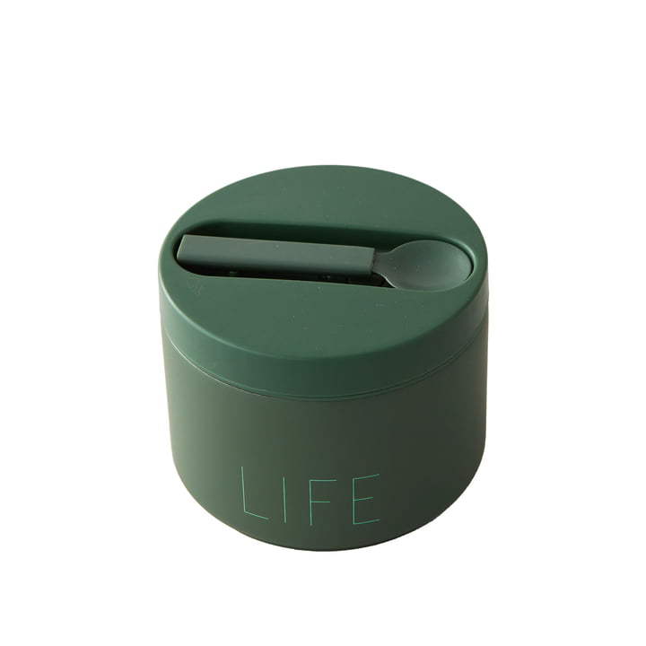 Travel Life Thermo Lunch Box lille, Life / myrtle fra Design Letters