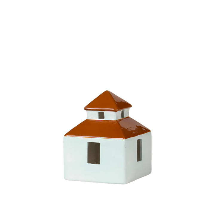 Bo Deco House, lys turkis/karamelbrun fra Broste Copenhagen