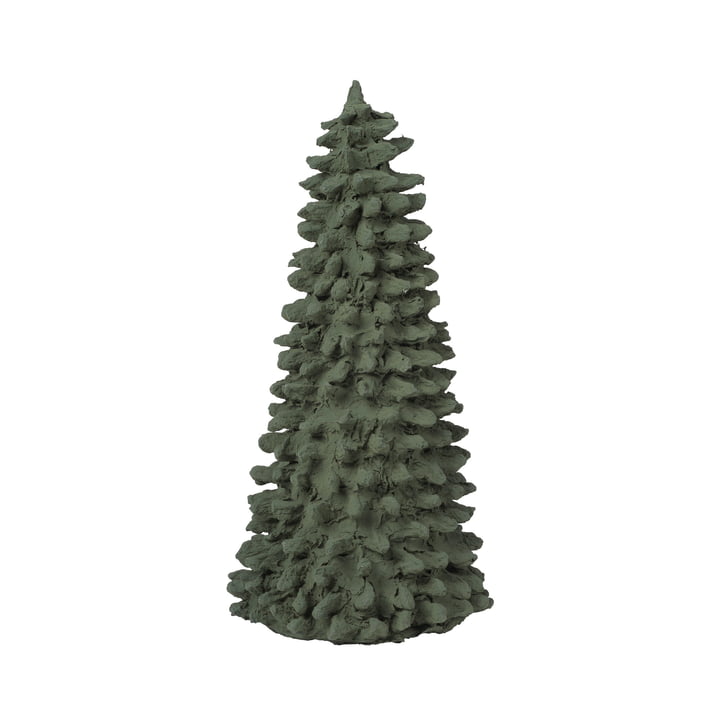 Pulp dekorativt juletræ, H 30 cm, timian fra Broste Copenhagen