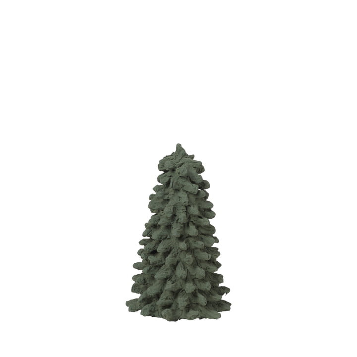 Pulp dekorativt juletræ, H 16 cm, timian fra Broste Copenhagen