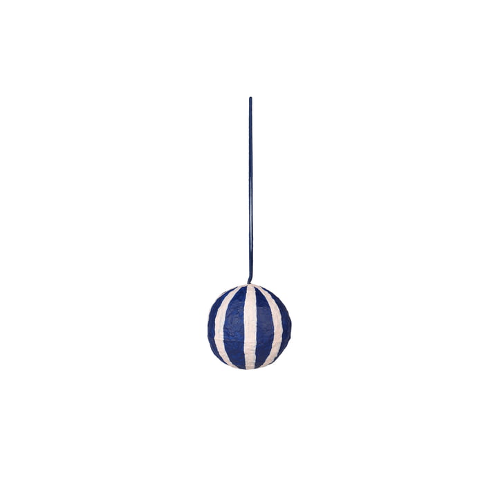 Broste Copenhagen - Sphere juletræskugle, Ø 6 cm, intens blå