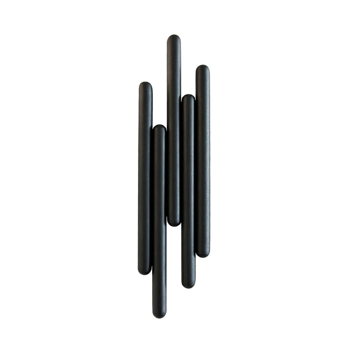 Tuub knagerække fra XLBoom small i sort udgave