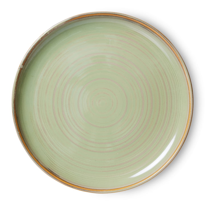 Chef Ceramics tallerken fra HKliving i udgaven moss green