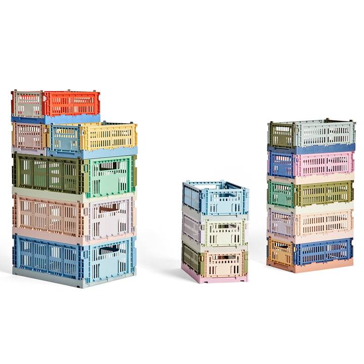 Colour Crate kurv recycled fra Hay