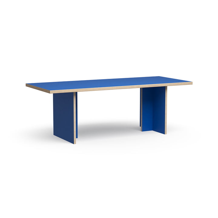 Spisebord rektangulært, 220 cm, blåt fra HKliving