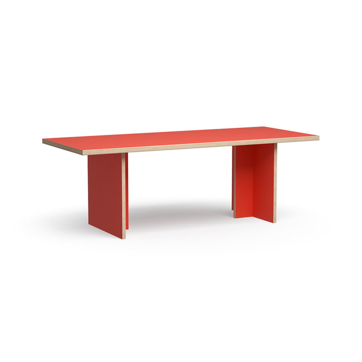 Spisebord rektangulært, 220 cm, orange fra HKliving