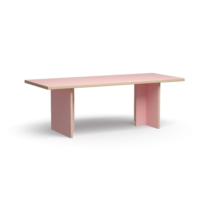 Spisebord rektangulært, 220 cm, pink fra HKliving