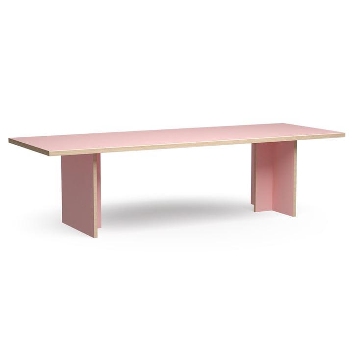 Spisebord rektangulært, 280 cm, pink fra HKliving