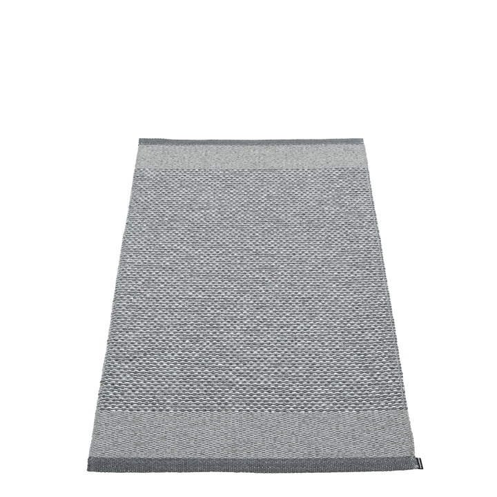 Edit tæppe, 70 x 120 cm, granit /grå/metallic fra Pappelina