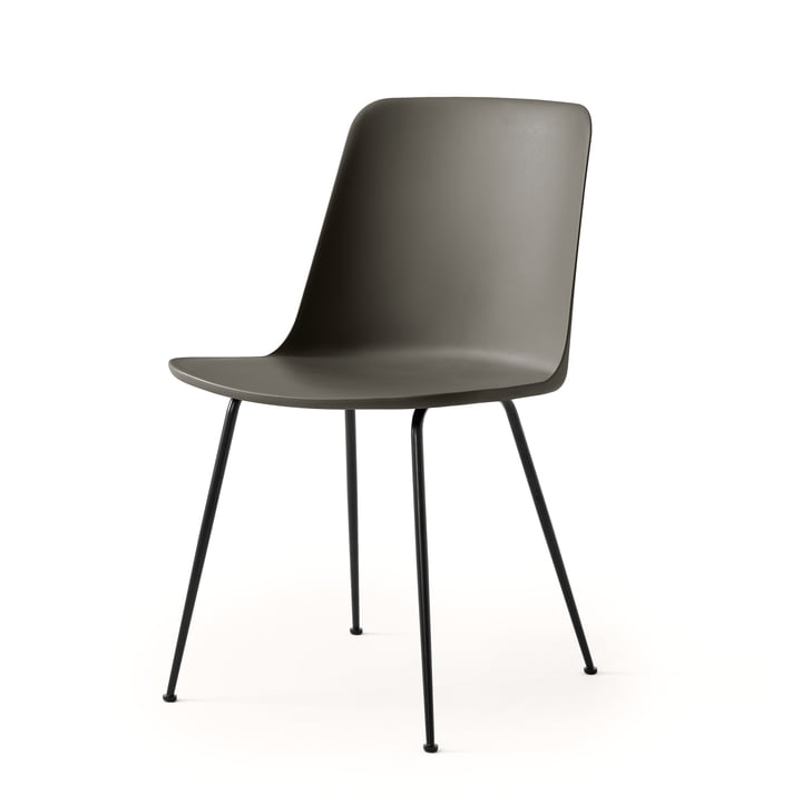Rely Chair HW6, stengrå / stel sort af & Tradition