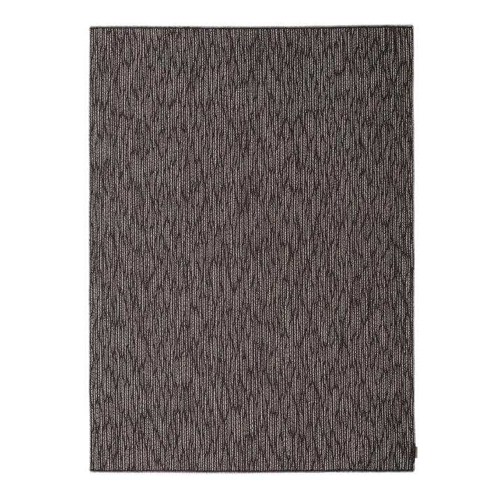Braid tæppe, 200 x 300 cm, mørkebrunt / flerfarvet (0191 Salt og Peber) fra Kvadrat