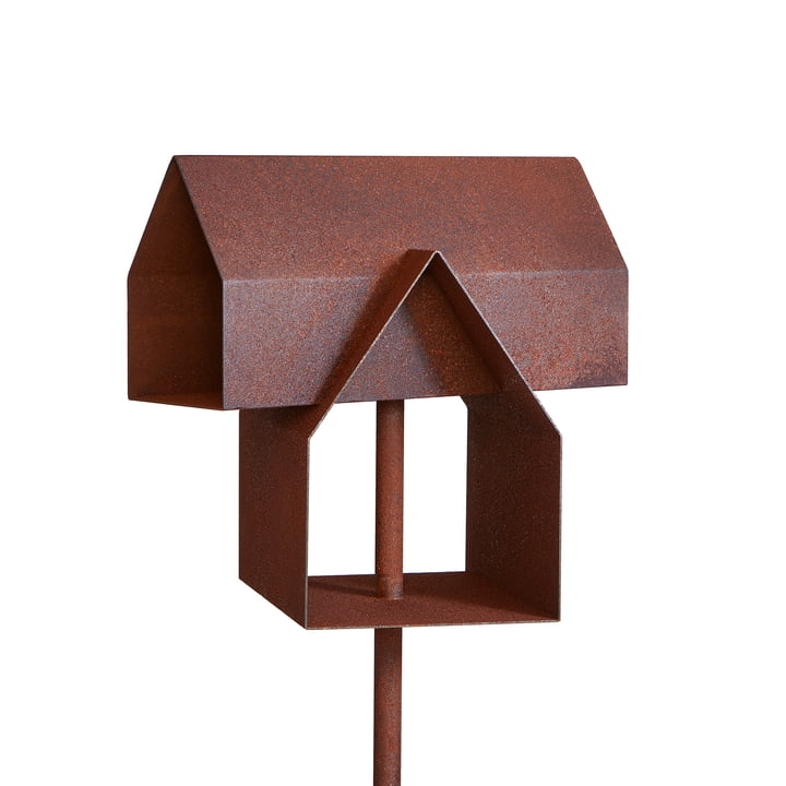 Size Matters Birdhouse, korrosionsbrun af Frederik Roijé