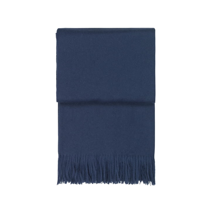 Classic tæppe fra Elvang i mørkeblå