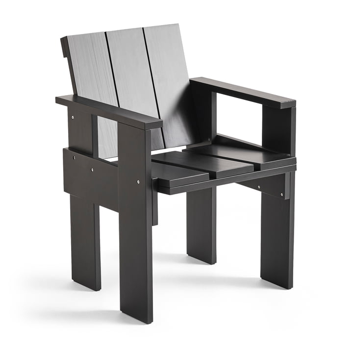 Crate Lounge Chair, L 64 cm, black fra Hay