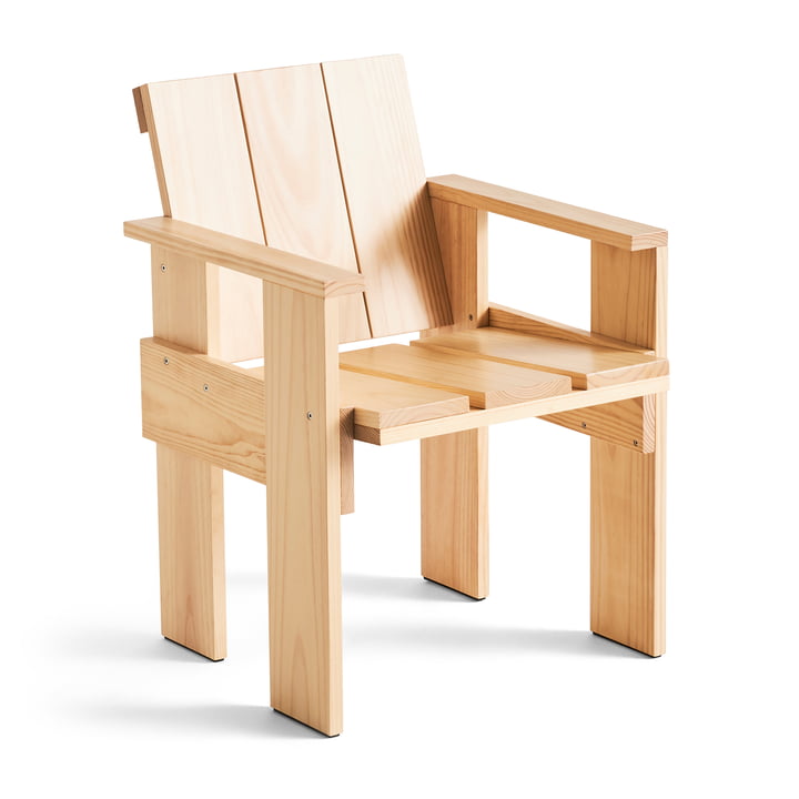 Crate Lounge Chair, L 64 cm, pine fra Hay
