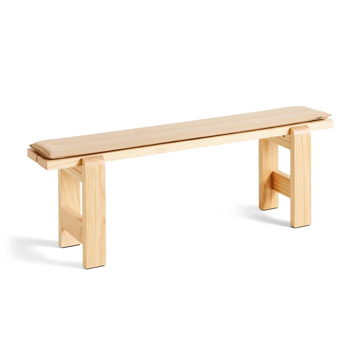 Weekday bænk, L 140 cm, pine fra HAY