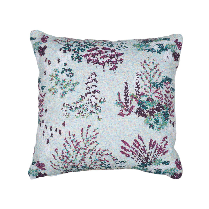 Bouquet Sauvage Outdoor Cushion fra Fermob i glacier mint version