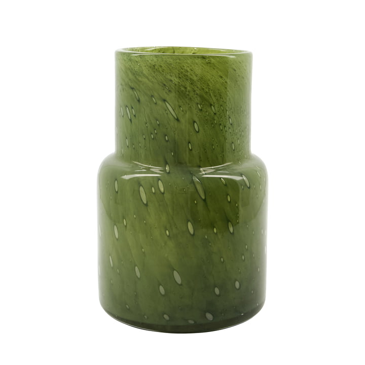 Bole vase, Ø 17,5 cm, mørkegrøn fra House Doctor
