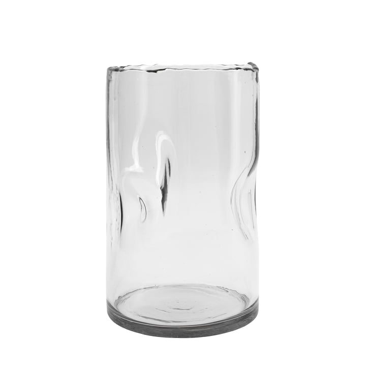 Clear vase, H 25 cm, klar fra House Doctor