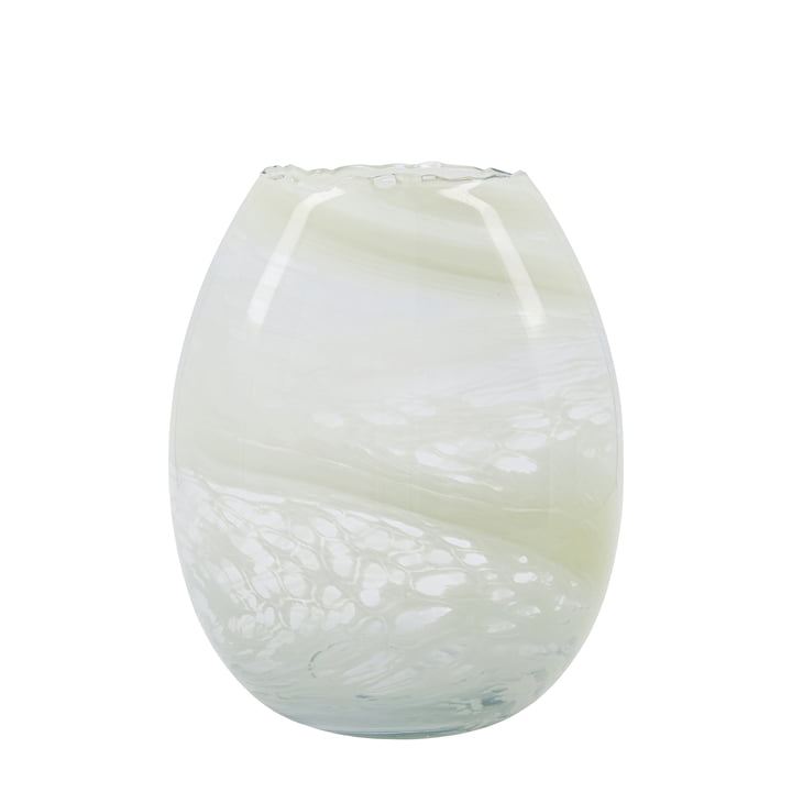 Jupiter vase, H 25 cm, lysegrøn fra House Doctor