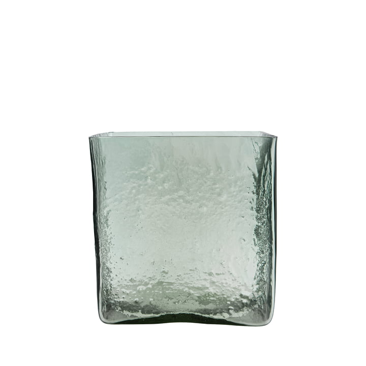 Square vase, H 18 cm, lyseblå fra House Doctor