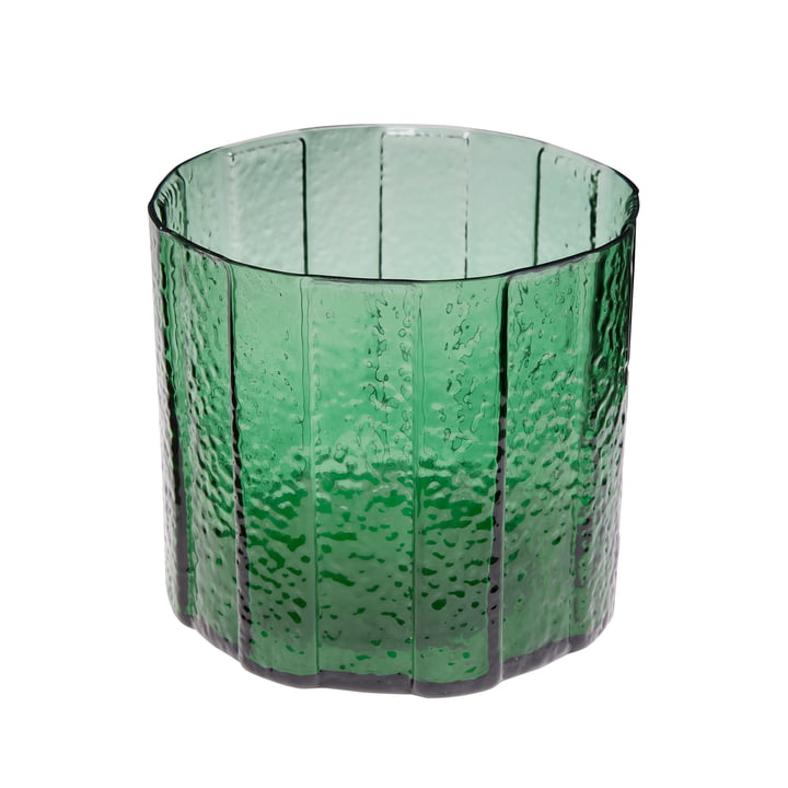 Emerald Vase, Grøn fra Hübsch Interior