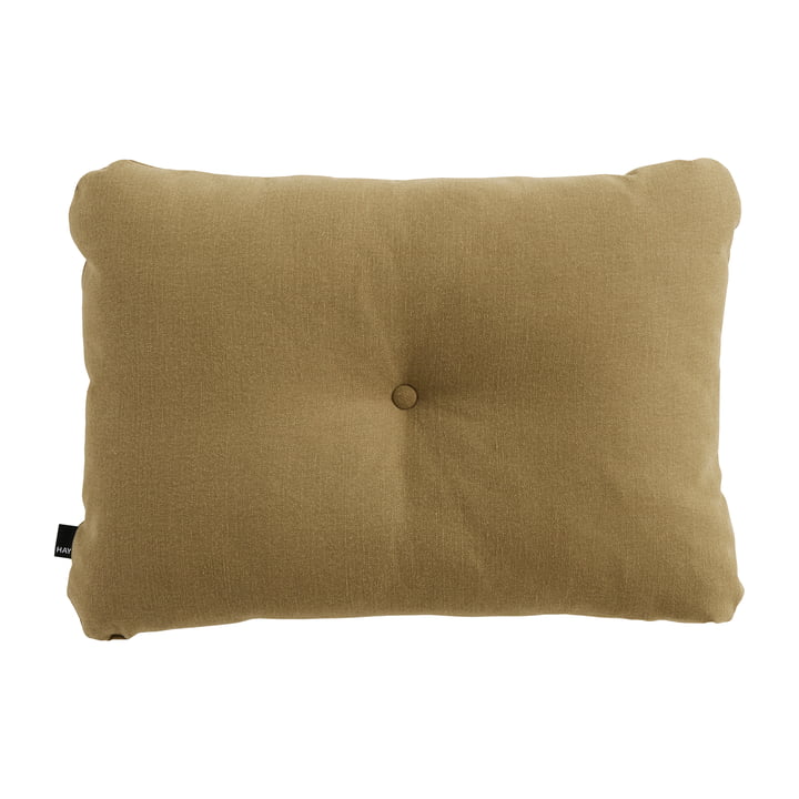 Dot Cushion XL, Planar, mørk oliven fra Hay